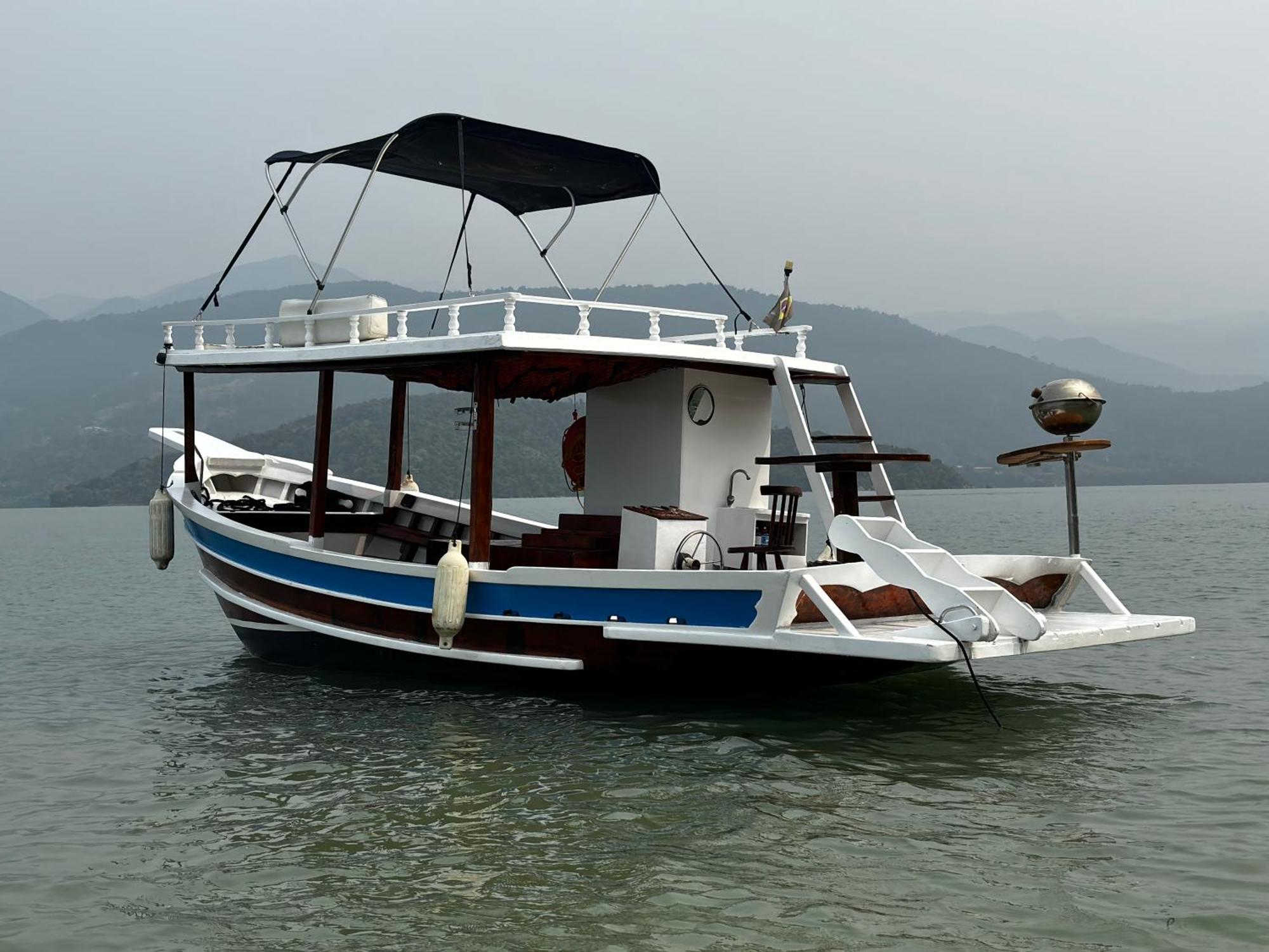 Casa Belvedere Na Ilha Do Araujo E Ganhe 1 Passeio De Barco Araquari Buitenkant foto